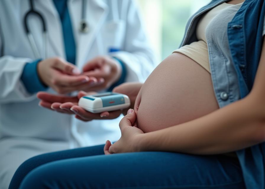 High-risk pregnancy health monitoring and support