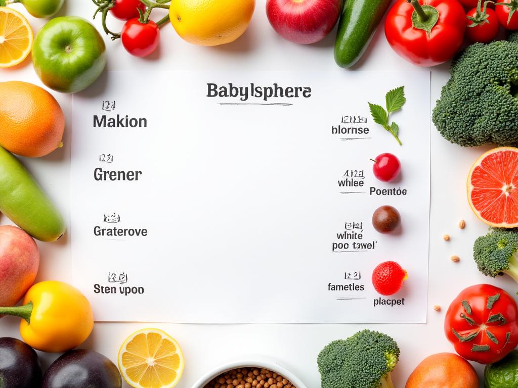 Prenatal nutrition foods for healthy baby development